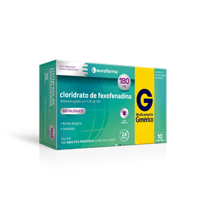 FEXOFENADINA 180MG 10CPR