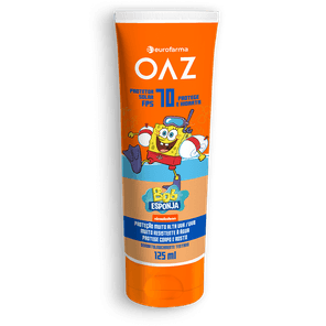 Protetor Solar Infantil Bob Esponja FPS 70 125ml