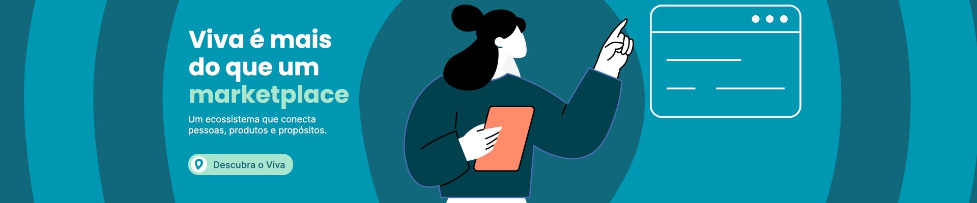 Viva é mais do que um marketplace